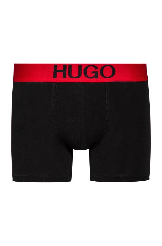 Hugo Boss Low-rise stretch-cotton boxer briefs Svarte | W2TX8cYz