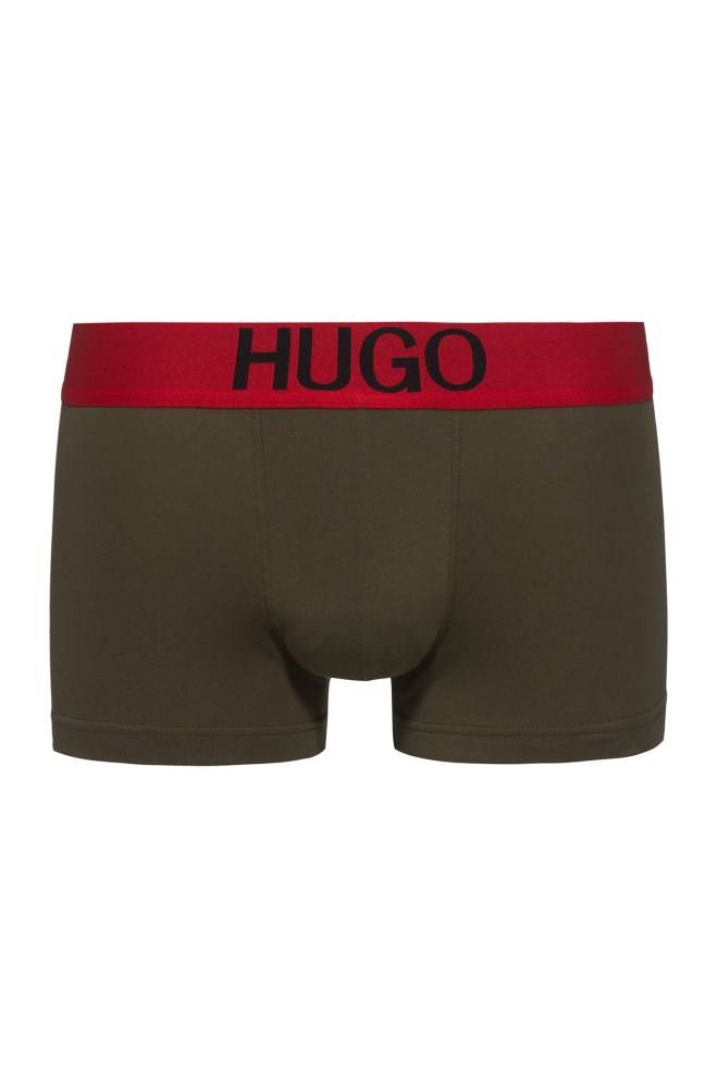 Hugo Boss Low-rise trunks Mørke Grønn | EMRsxGYf