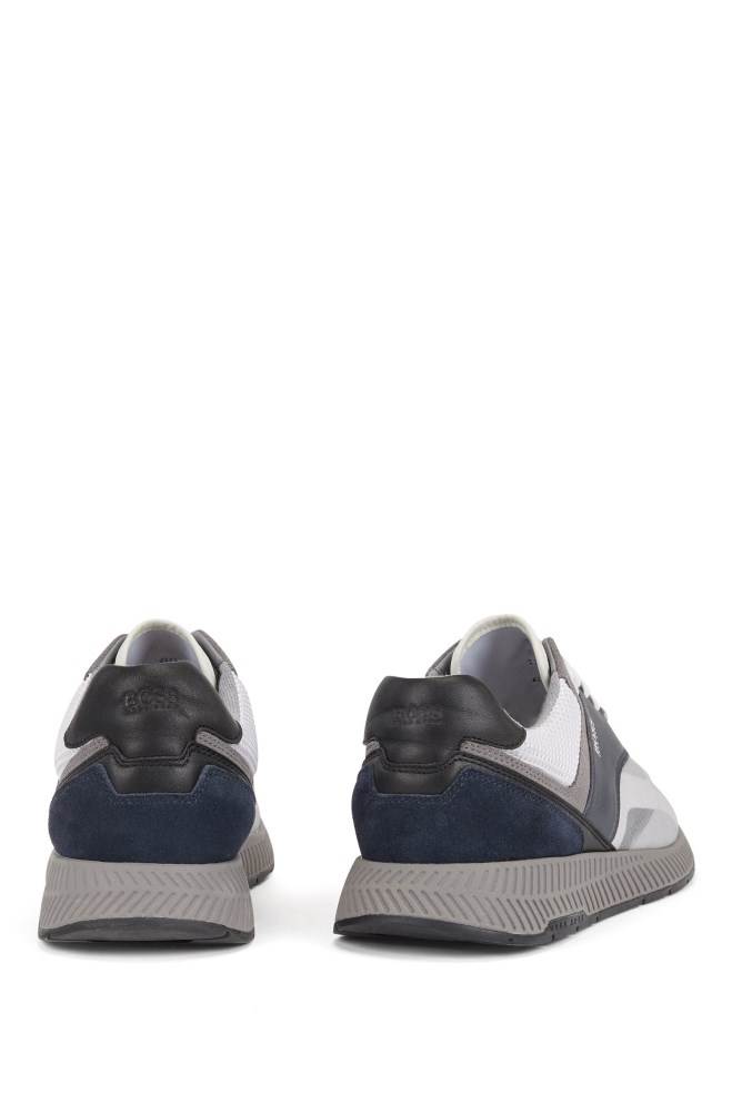 Hugo Boss Low-top trainers Blå | zhGanh1Q