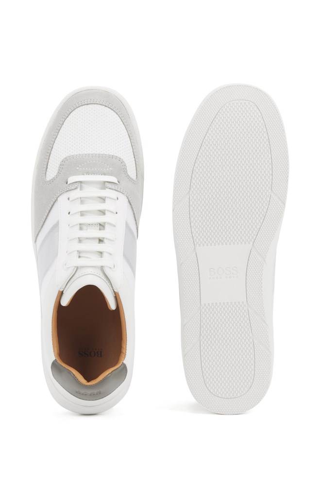 Hugo Boss Low-top trainers Hvite | CnYcTm1I