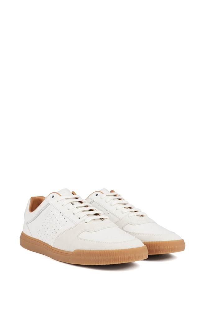 Hugo Boss Low-top trainers Hvite | vKqqsEu2