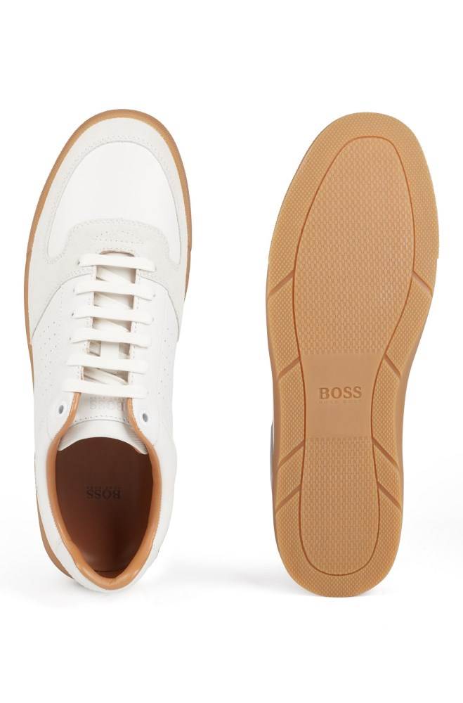 Hugo Boss Low-top trainers Hvite | vKqqsEu2