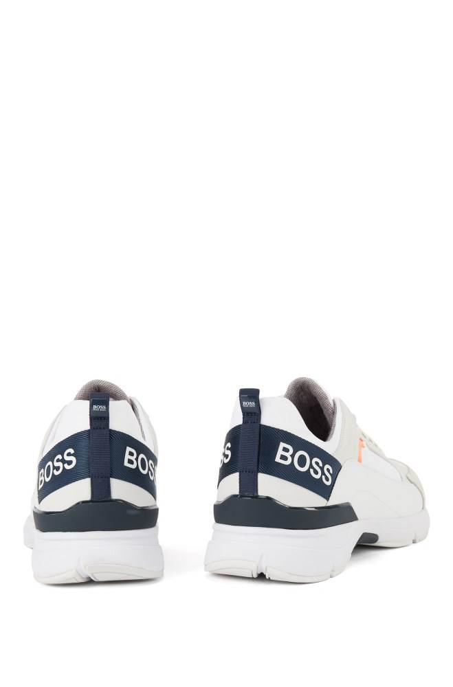 Hugo Boss Low-top trainers Hvite | zguNhUzA