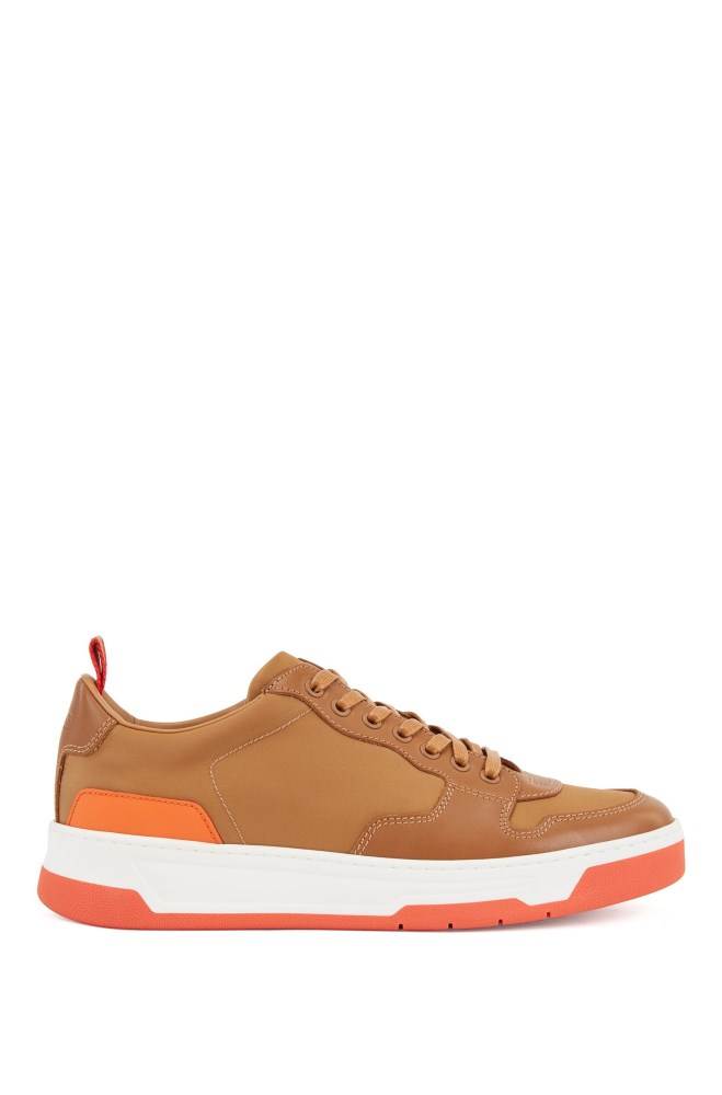 Hugo Boss Low-top trainers Lyse Brune | df4IXMIn