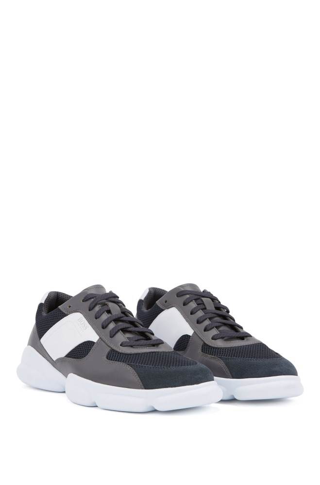 Hugo Boss Low-top trainers Mørke Grå | RmwxTWFE