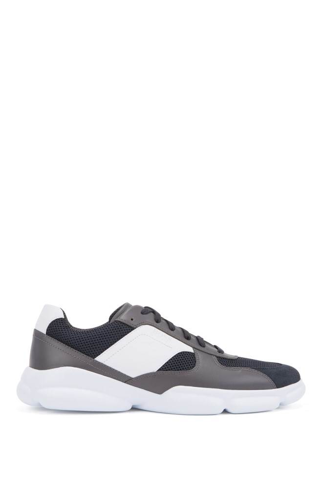 Hugo Boss Low-top trainers Mørke Grå | RmwxTWFE