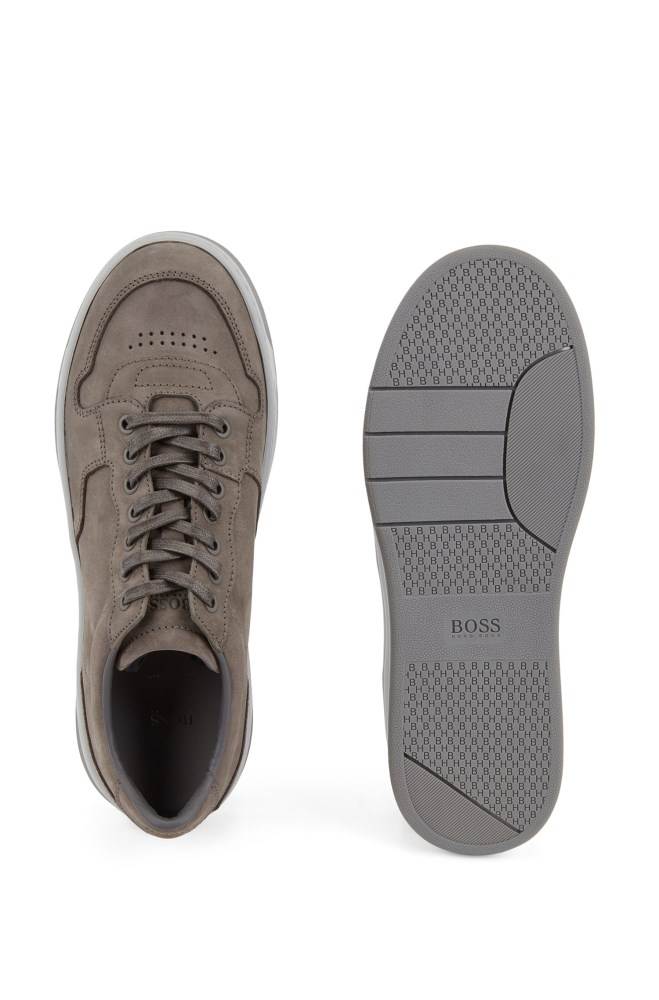 Hugo Boss Low-top trainers Mørke Grå | vfgxEMyh