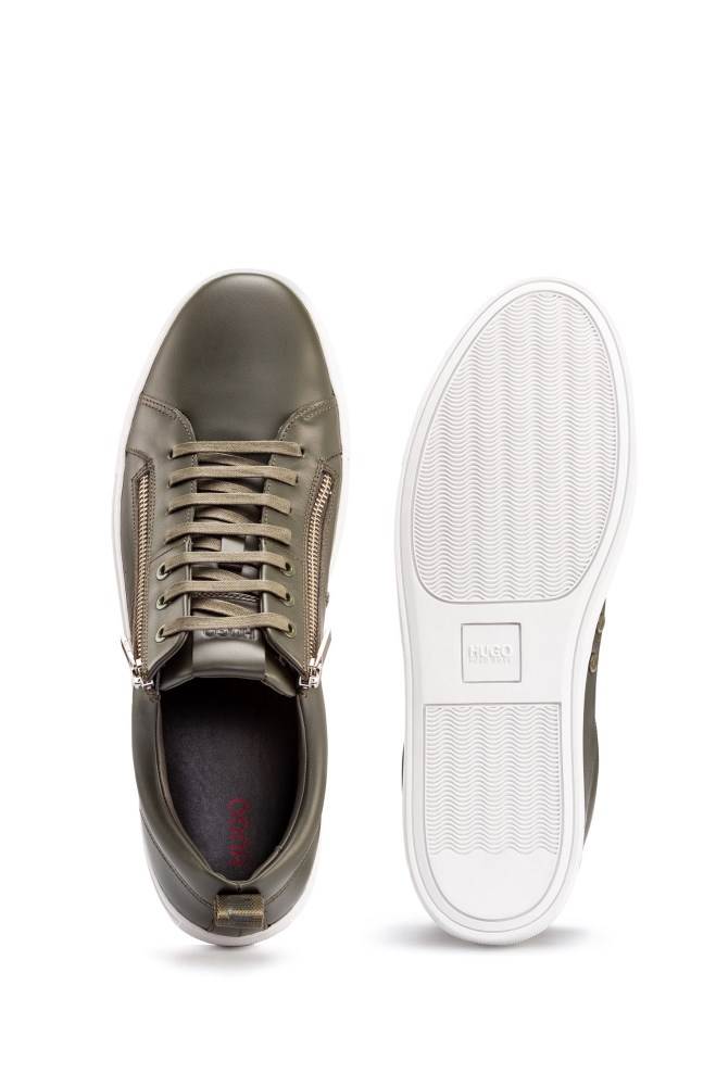 Hugo Boss Low-top trainers Mørke Grønn | jOjBumHG