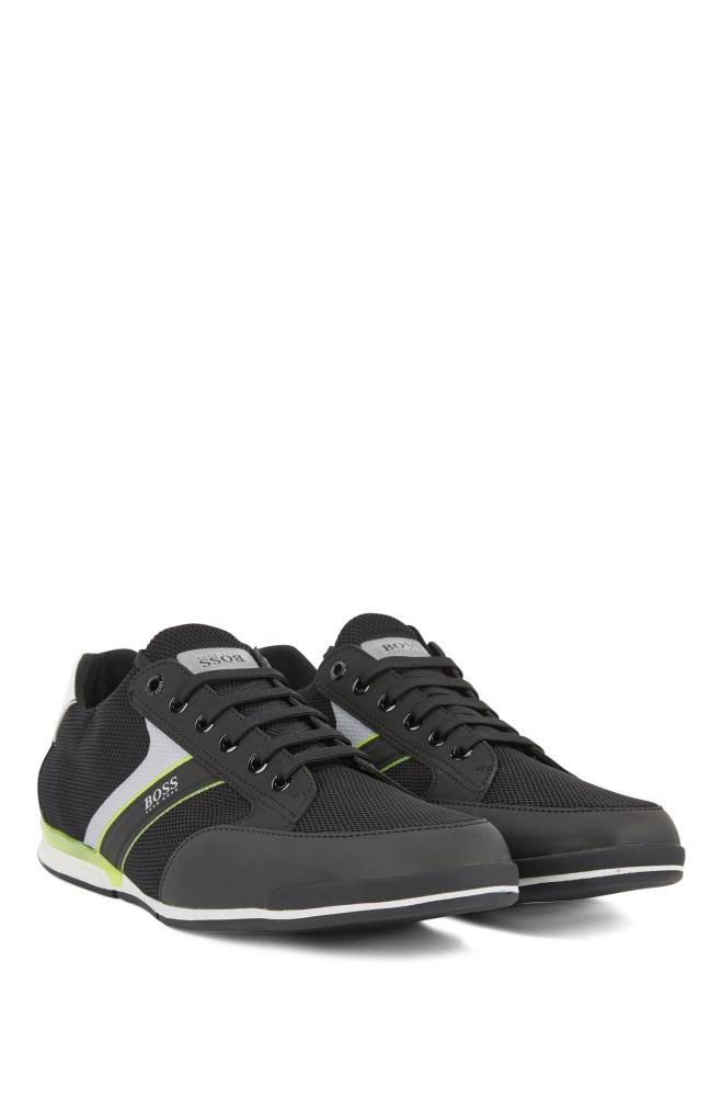 Hugo Boss Low-top trainers Svarte | 1SUSEnnG