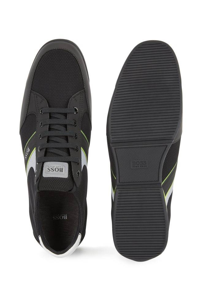 Hugo Boss Low-top trainers Svarte | 1SUSEnnG