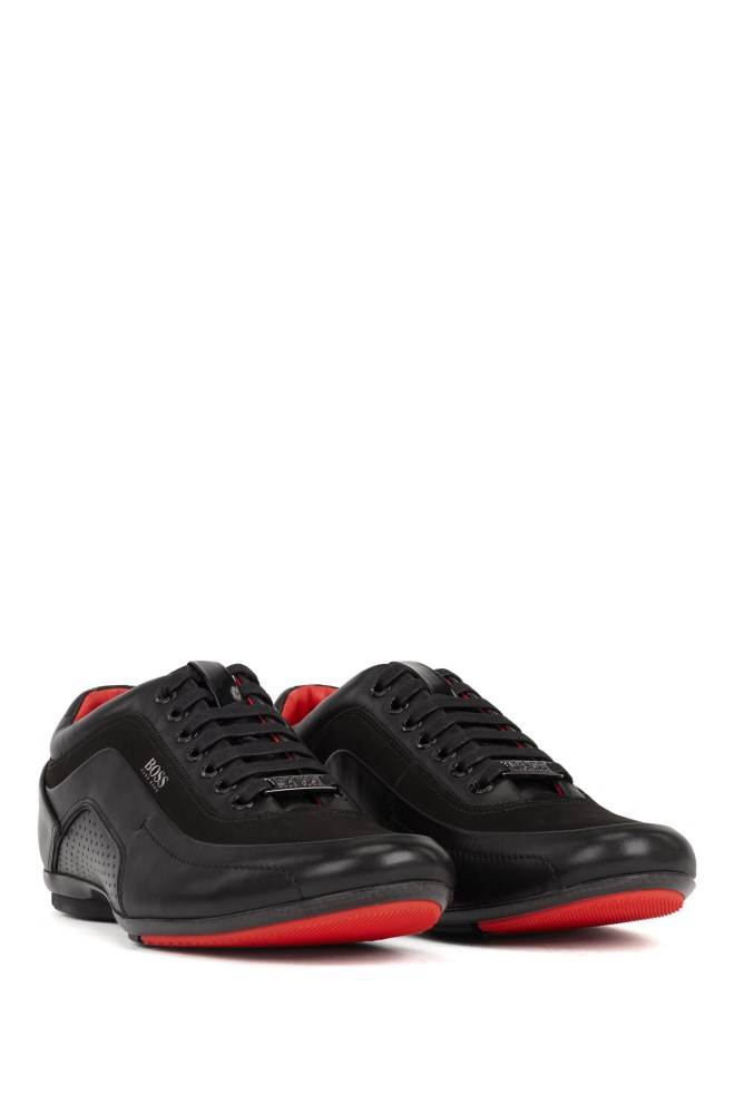 Hugo Boss Low-top trainers Svarte | vpq7dUef