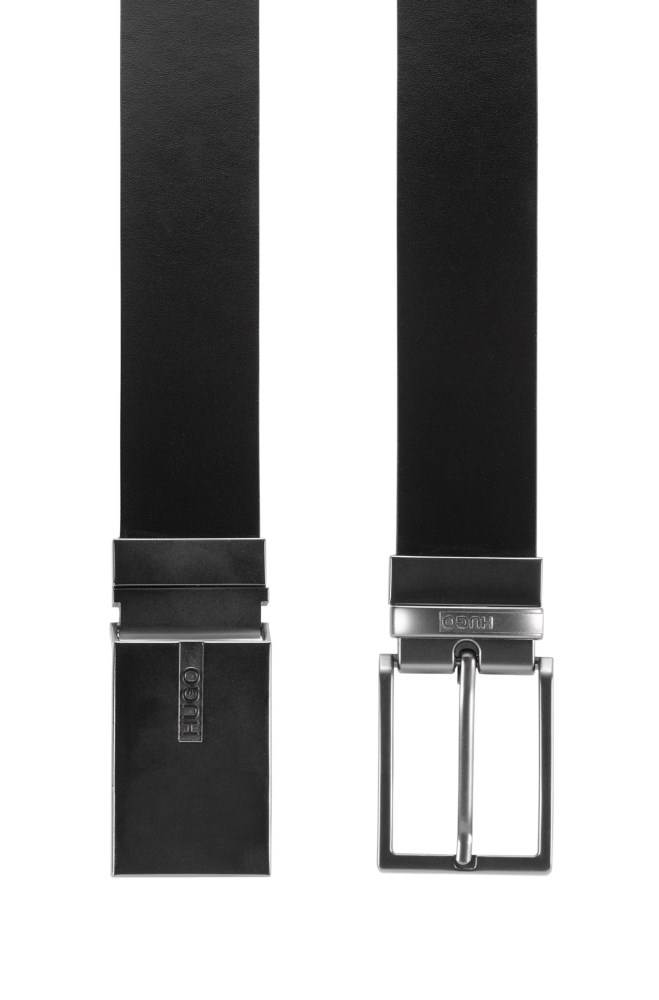 Hugo Boss Lær belt Svarte | JFbbrcmI