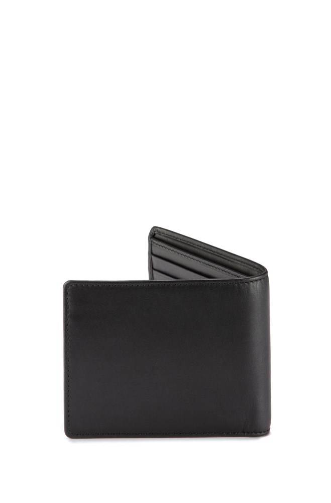 Hugo Boss Lær billfold wallet Svarte | l4ax1Baf