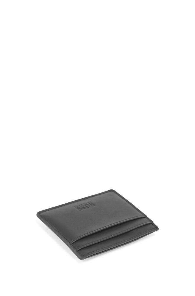 Hugo Boss Lær card case Svarte | WkloiZRV