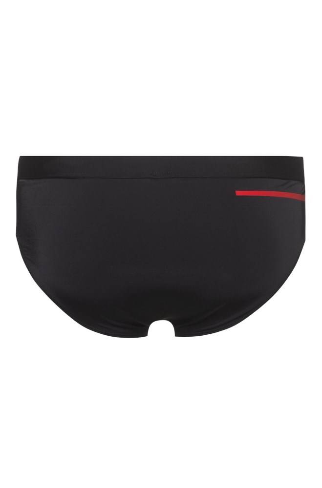 Hugo Boss Matte-jersey swim trunks Svarte | ygTGG1ys