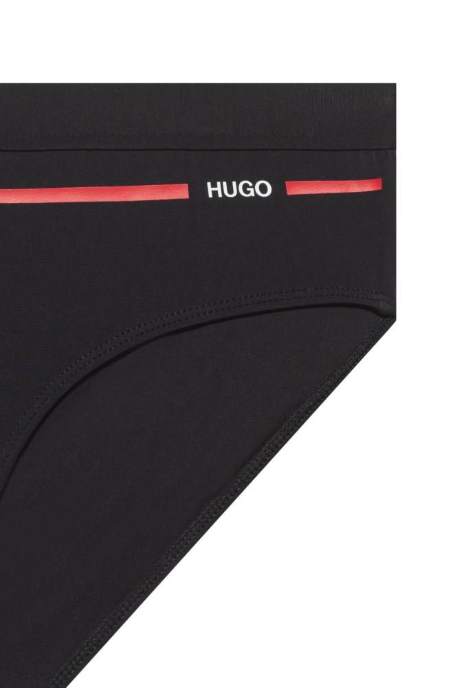 Hugo Boss Matte-jersey swim trunks Svarte | ygTGG1ys