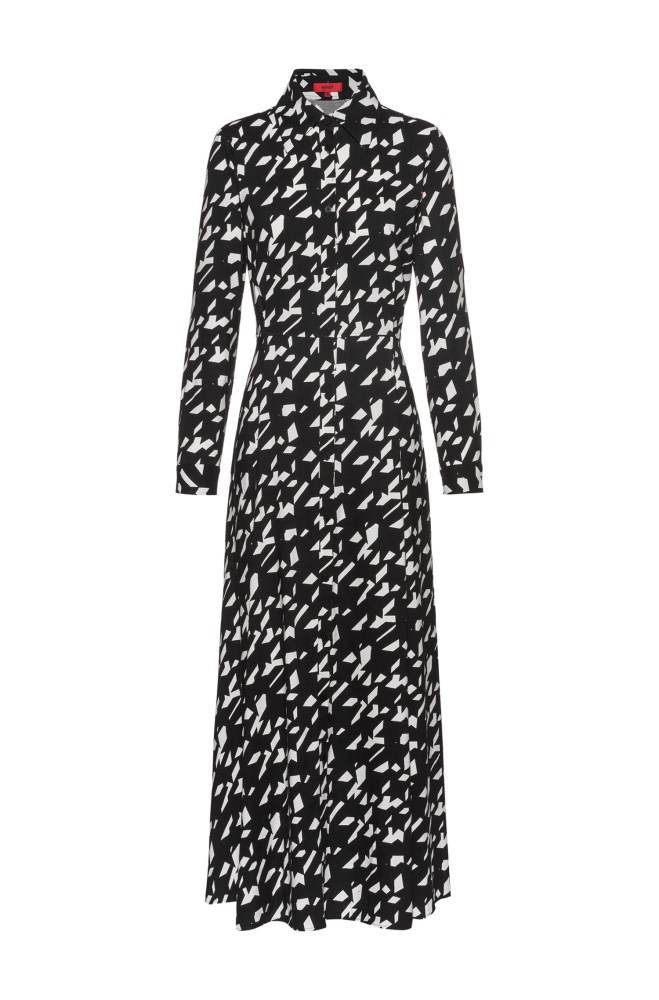 Hugo Boss Maxi shirt dress Patterned | kwaV4ojI