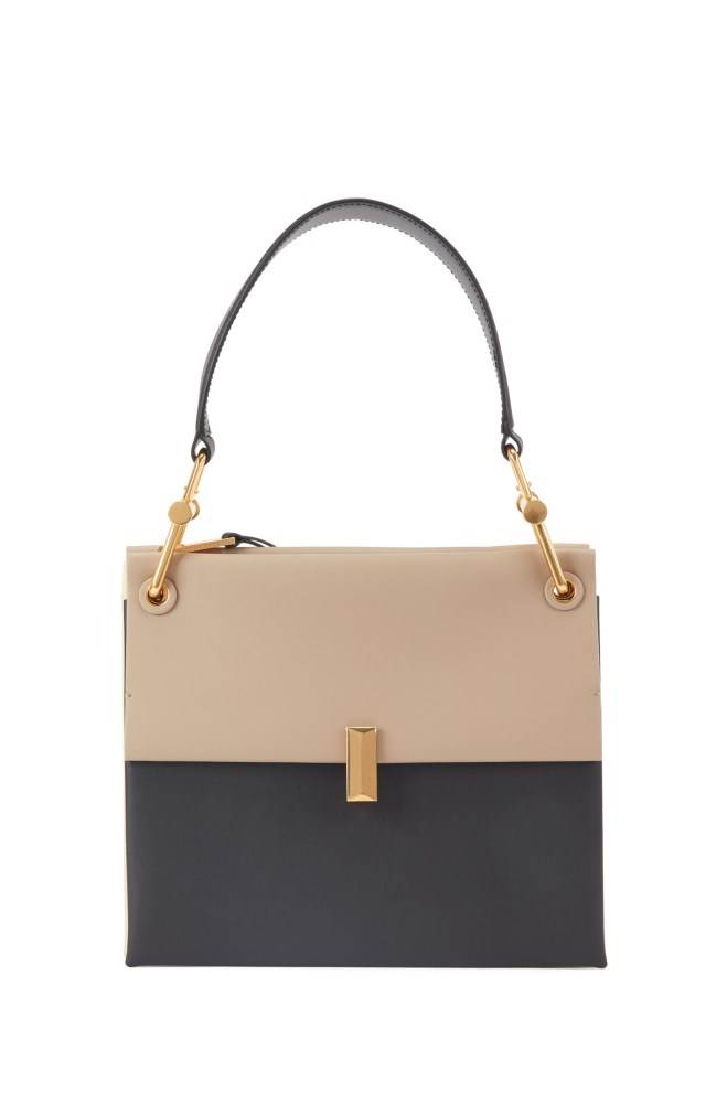 Hugo Boss Medium Kristin shoulder bag Beige | JrJBFye7