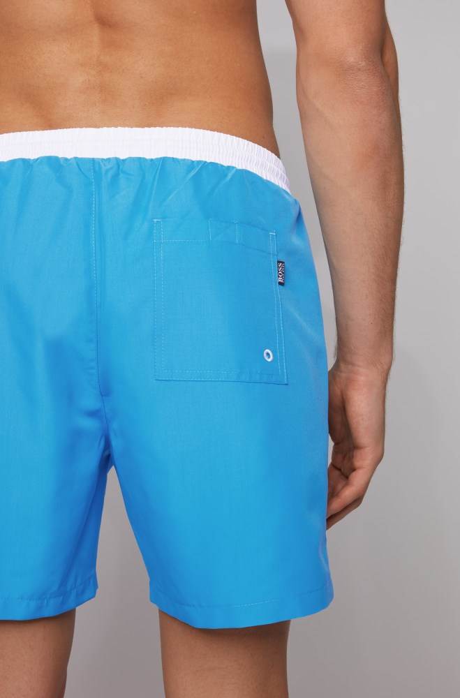 Hugo Boss Medium-length swim shorts Blå | 0uF1jIUl