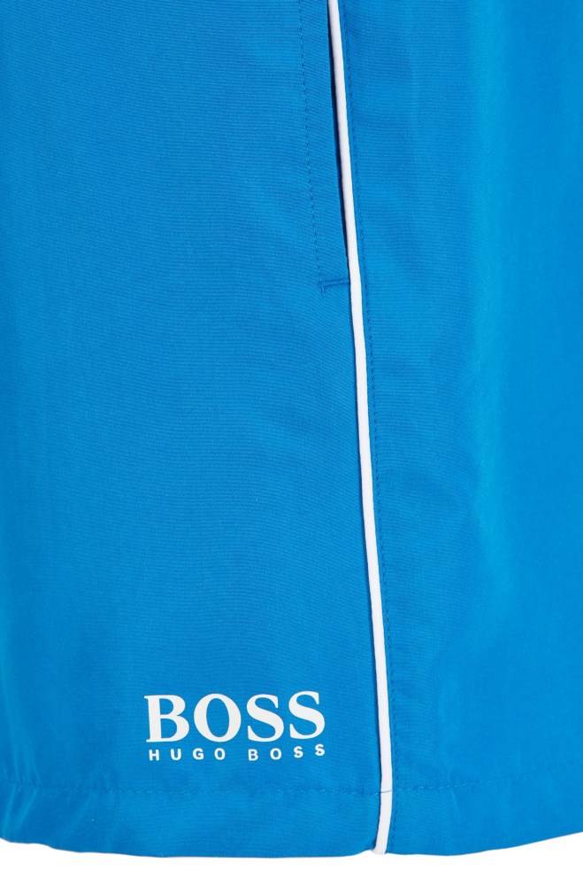 Hugo Boss Medium-length swim shorts Blå | 67uqZFBT