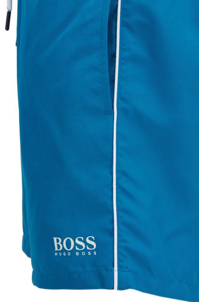 Hugo Boss Medium-length swim shorts Blå | ZCDV2DDf