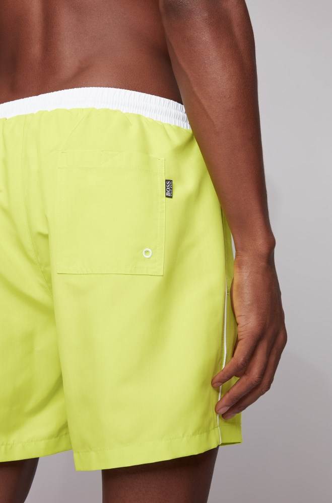 Hugo Boss Medium-length swim shorts Gul | twoWnAkU