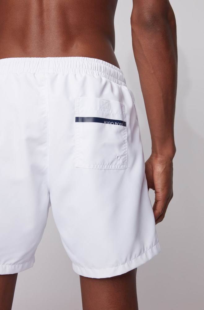 Hugo Boss Medium-length swim shorts Hvite | urXh6vyv