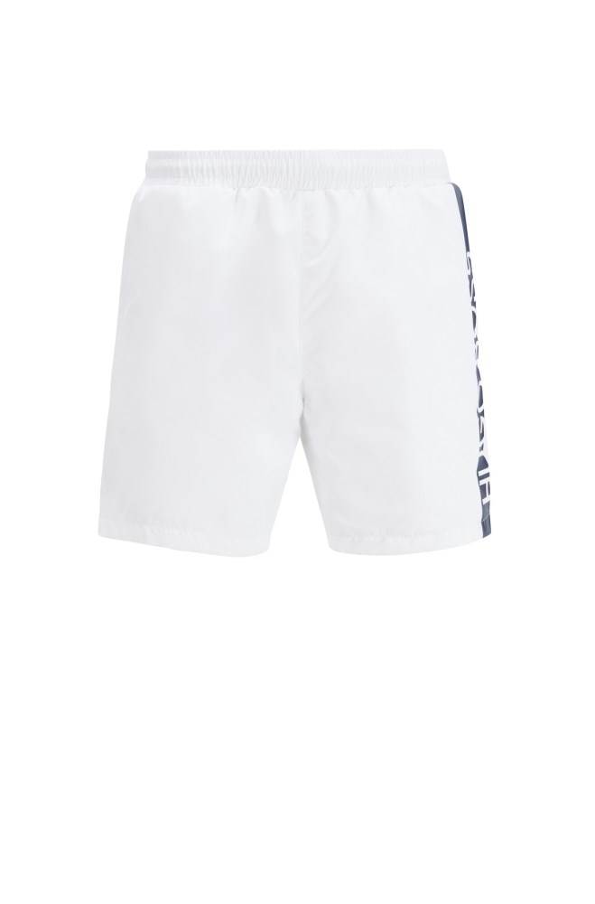 Hugo Boss Medium-length swim shorts Hvite | urXh6vyv