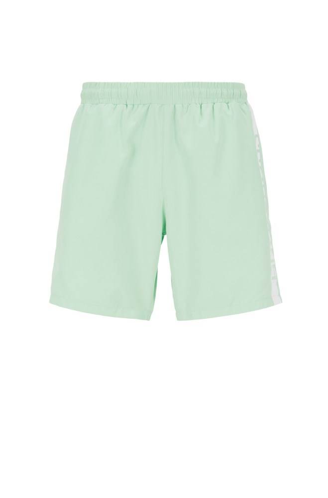 Hugo Boss Medium-length swim shorts Lyse Grønn | mwgiRDUF