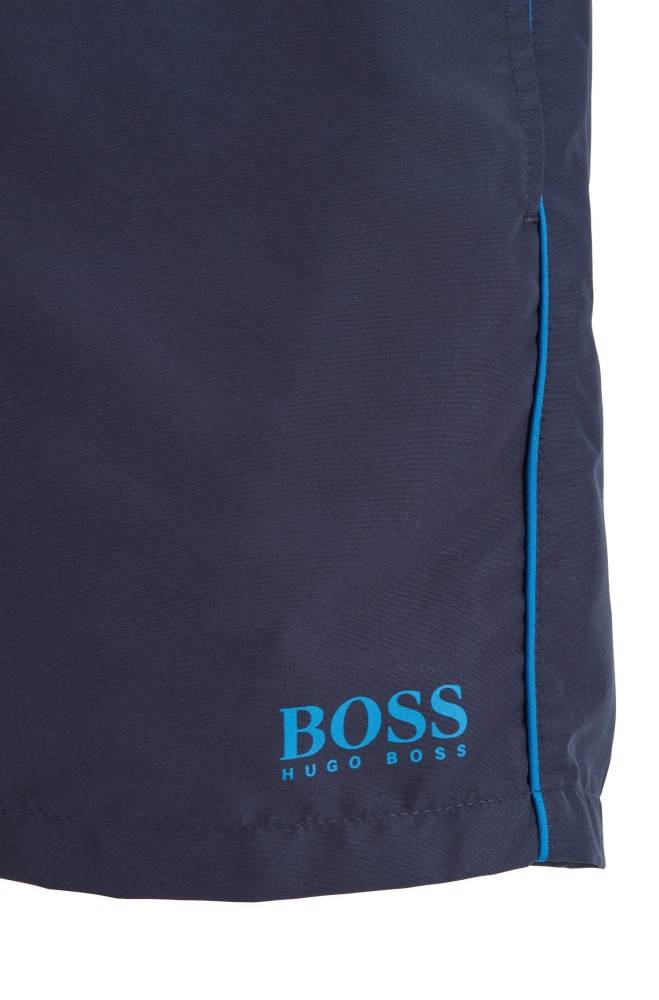 Hugo Boss Medium-length swim shorts Mørke Blå | 2jcElT23