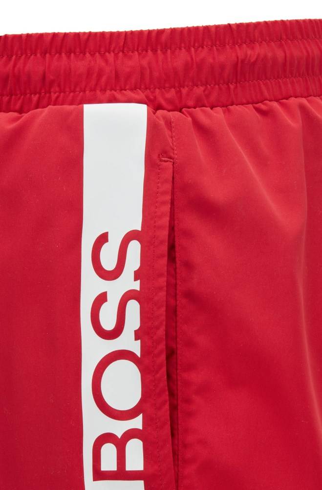 Hugo Boss Medium-length swim shorts Rød | nTwQIIQB