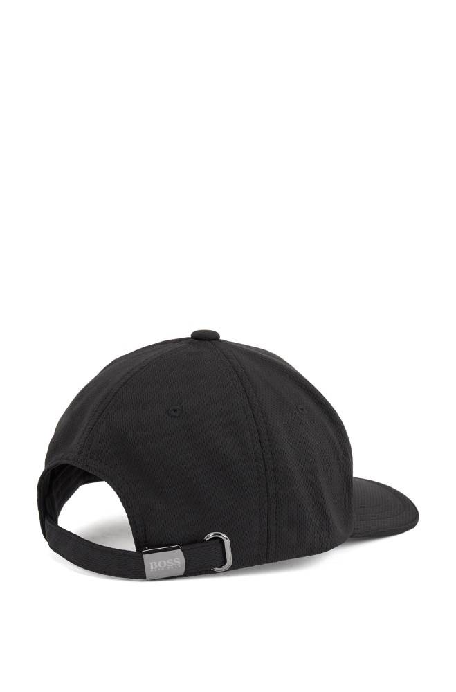 Hugo Boss Micro-mesh cap Svarte | Ym9mtcK1