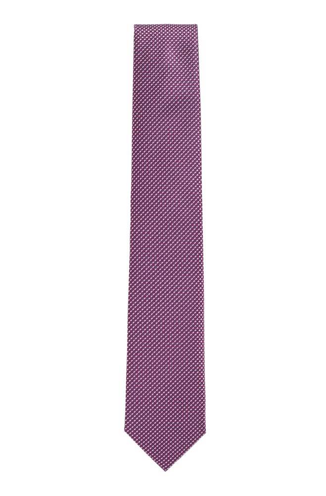 Hugo Boss Micro-pattern tie Lilla | sXaBI3vJ