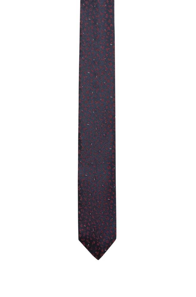 Hugo Boss Micro-patterned tie Lyse Rosa | alsmskbM