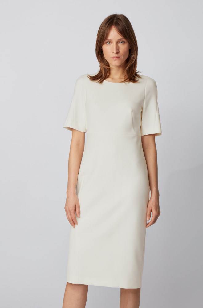 Hugo Boss Midi-length dress Natural | wHyQvKnH