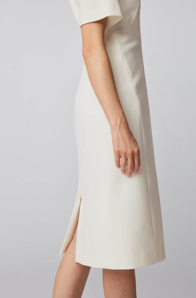 Hugo Boss Midi-length dress Natural | wHyQvKnH