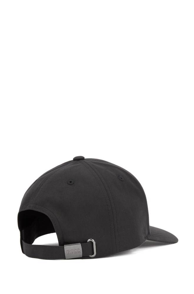 Hugo Boss Monogram-print cap Svarte | b9VsAhFw