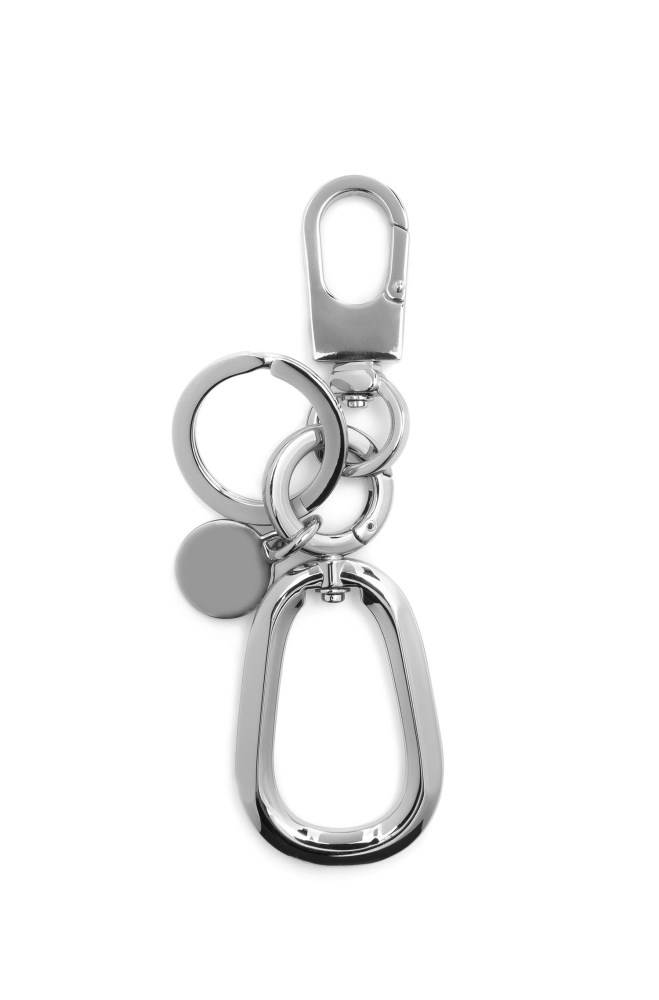 Hugo Boss Multiple-hoop key ring Sølv | zhUHVuhL