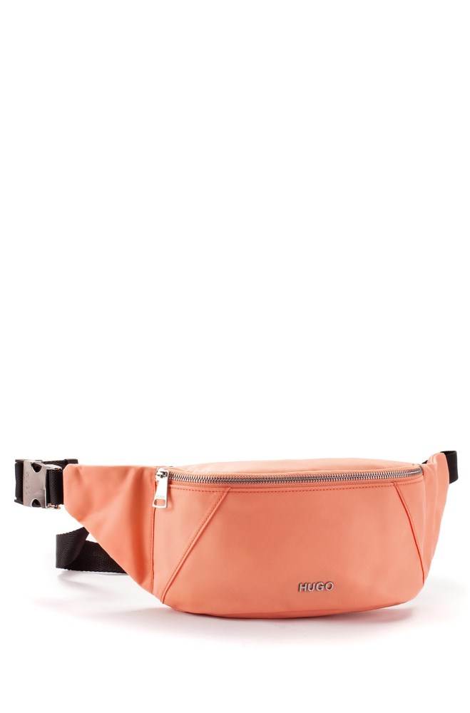 Hugo Boss Nylon-gabardine belt bag Lyse Rosa | rRpbkUtn