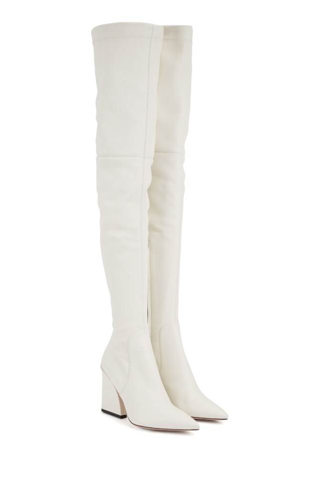 Hugo Boss Over-the-knee boots Hvite | B5HqVNdw