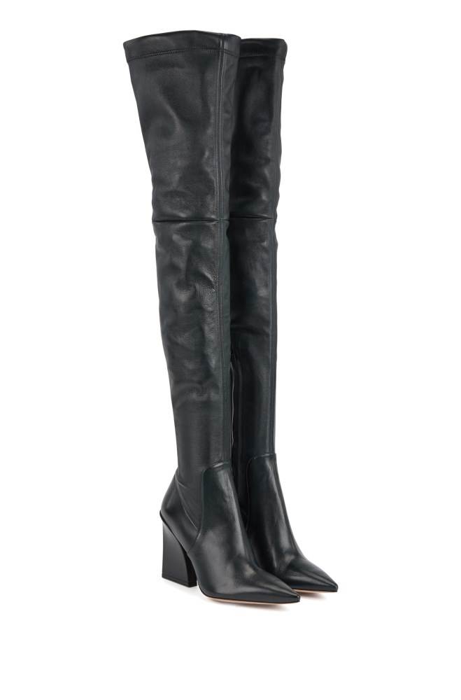 Hugo Boss Over-the-knee boots Mørke Grønn | HmpA2LlR