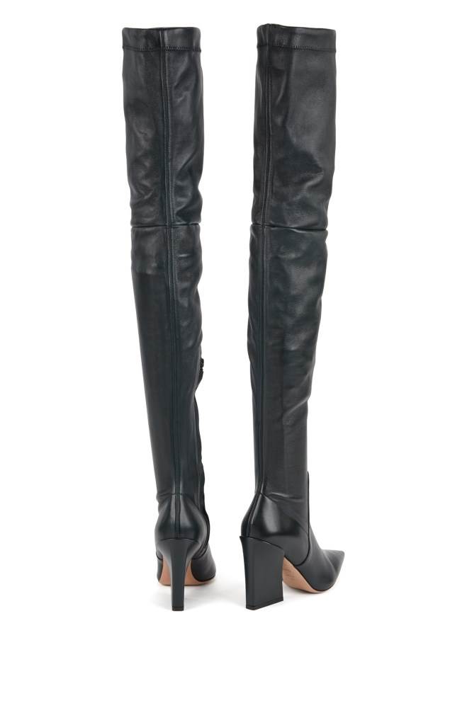 Hugo Boss Over-the-knee boots Mørke Grønn | HmpA2LlR