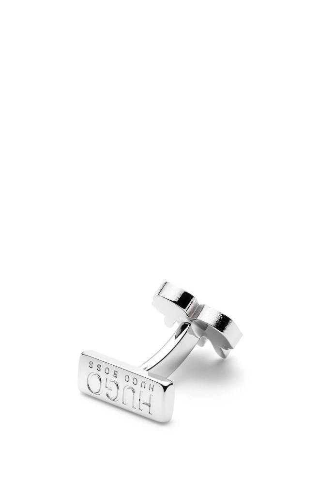 Hugo Boss Peace-sign cufflinks Sølv | yB0yvuz6