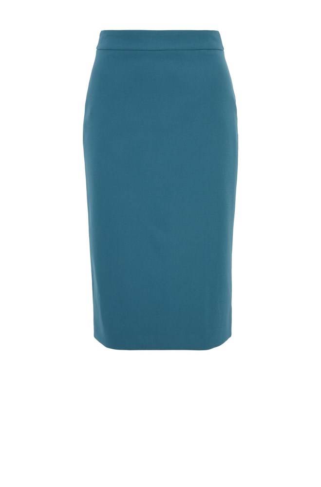 Hugo Boss Pencil skirt Mørke Blå | iJOPywmv