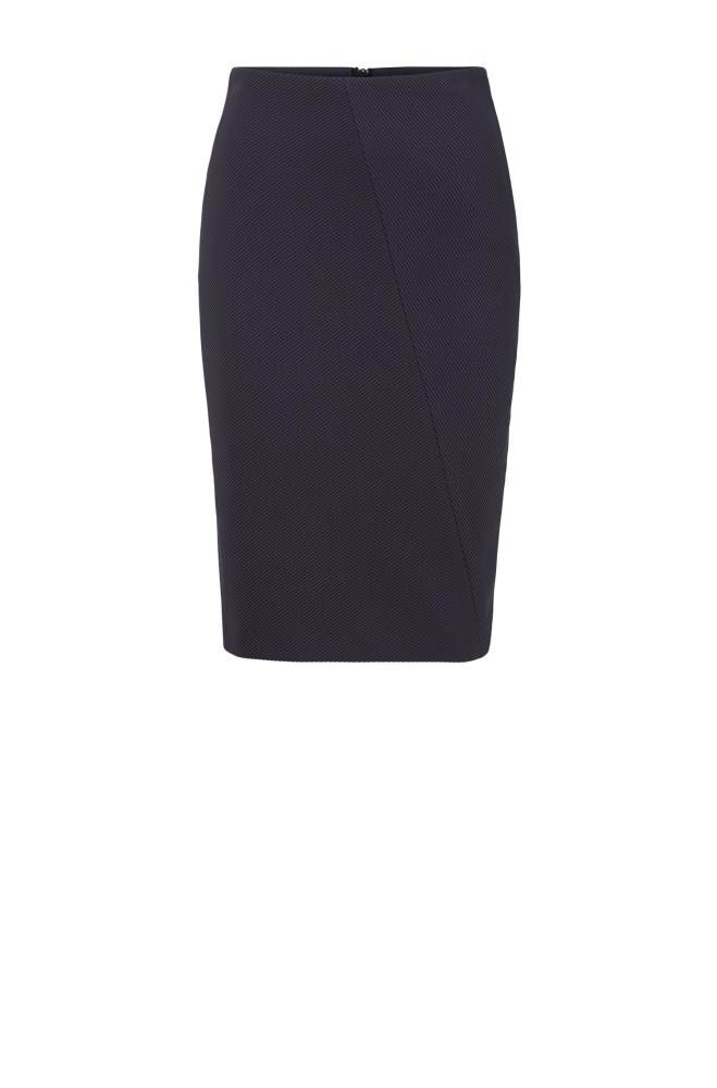 Hugo Boss Pencil skirt Mørke Blå | otciZQlV