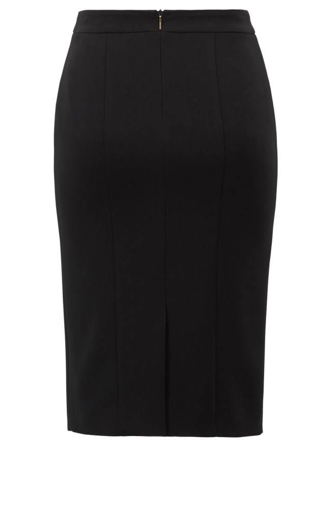 Hugo Boss Pencil skirt Svarte | kvBXXG8W