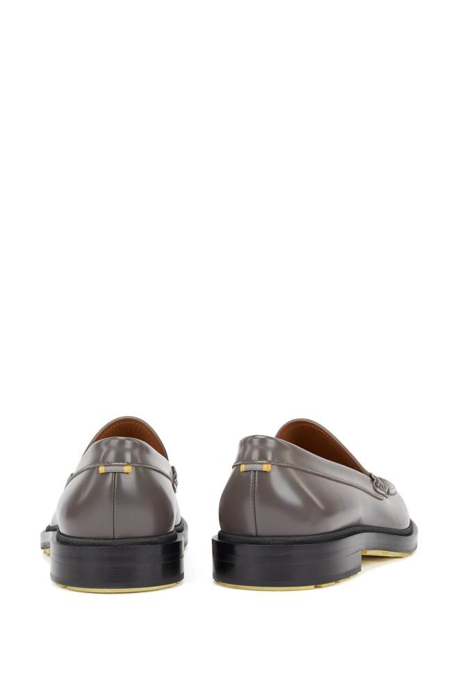 Hugo Boss Penny loafers Grå | NVsSYXM3