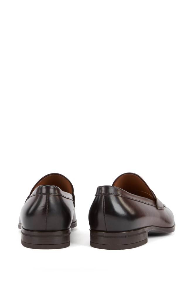 Hugo Boss Penny loafers Mørke Brune | G1VhwslE