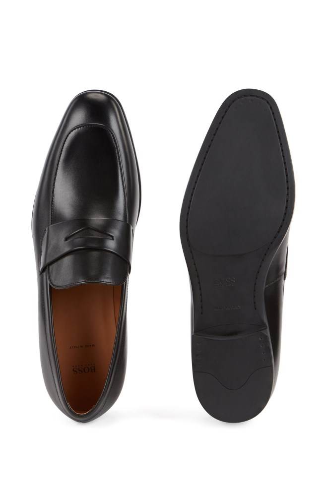 Hugo Boss Penny loafers Svarte | JENjDwzB