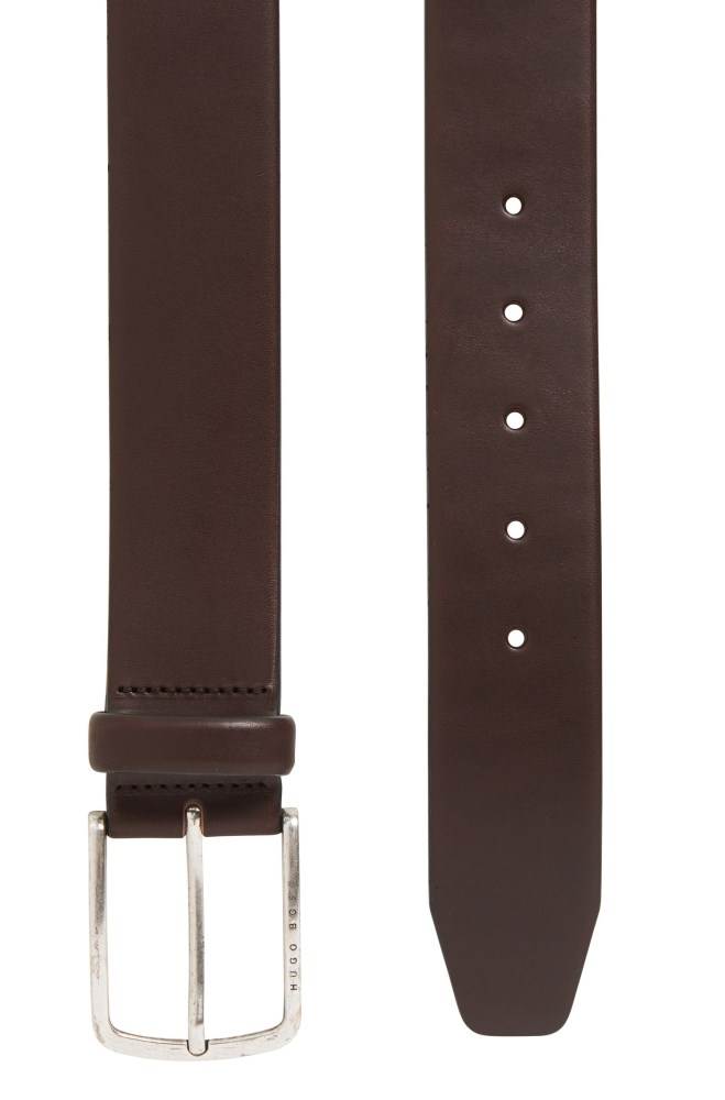 Hugo Boss Pin-buckle belt Mørke Brune | BujAYJN5